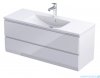 Oristo Brylant szafka podumywalkowa wisząca 119x50x45 biały połysk OR36-SD2S-120-1-V3